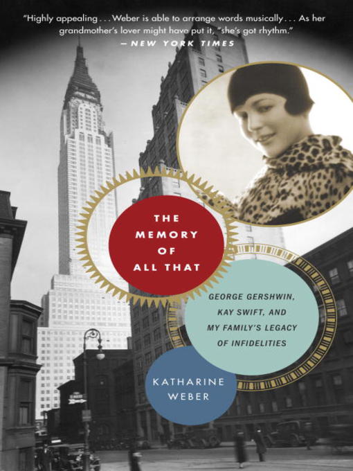 Title details for The Memory of All That by Katharine Weber - Available